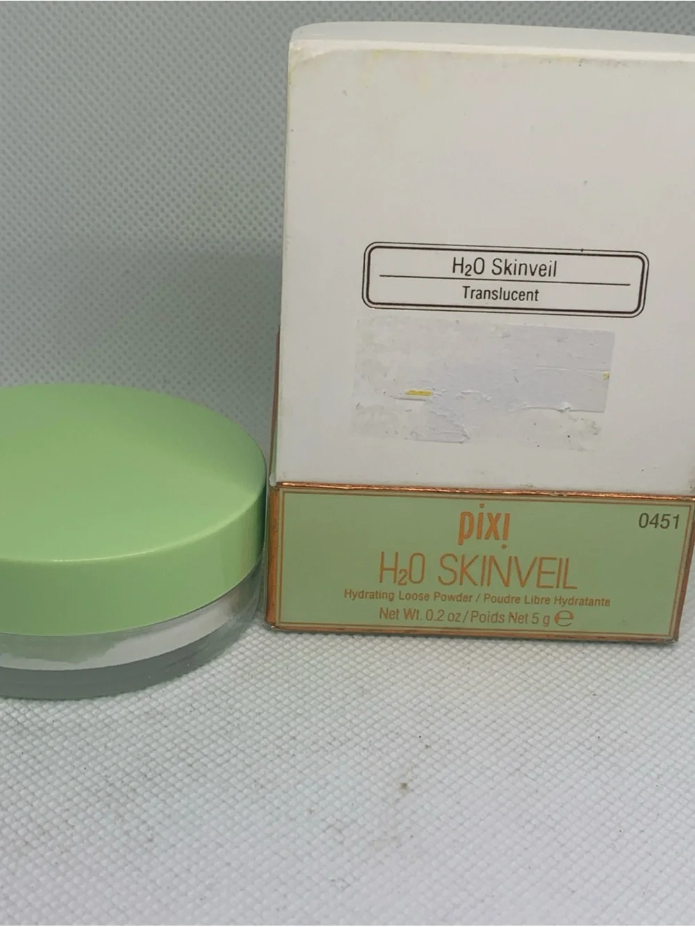 Pixi H2O Skinveil Hydrating Loose Powder - Translucent NIB .2 Oz